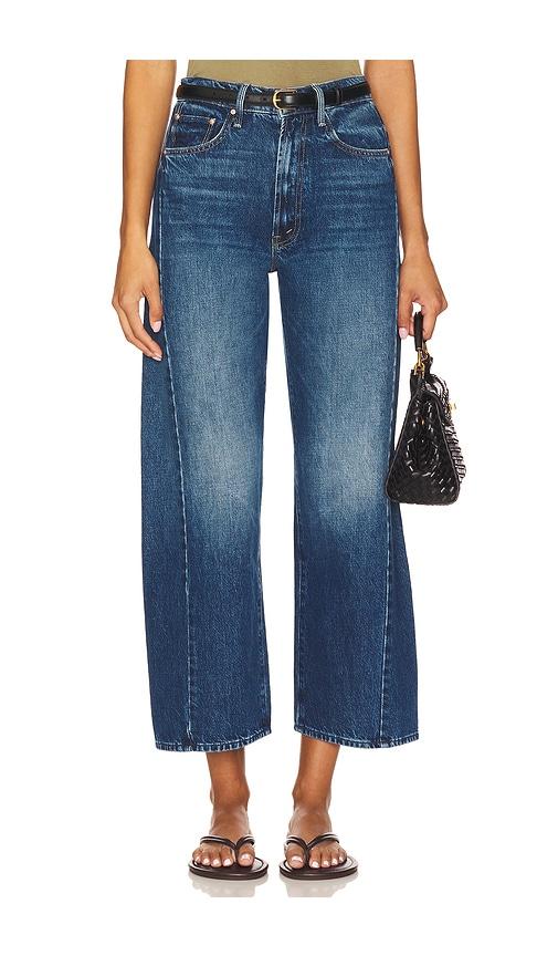 mother the half pipe ankle jeans in blue. - size 23 (also in 24, 25, 26, 27, 29, 31)