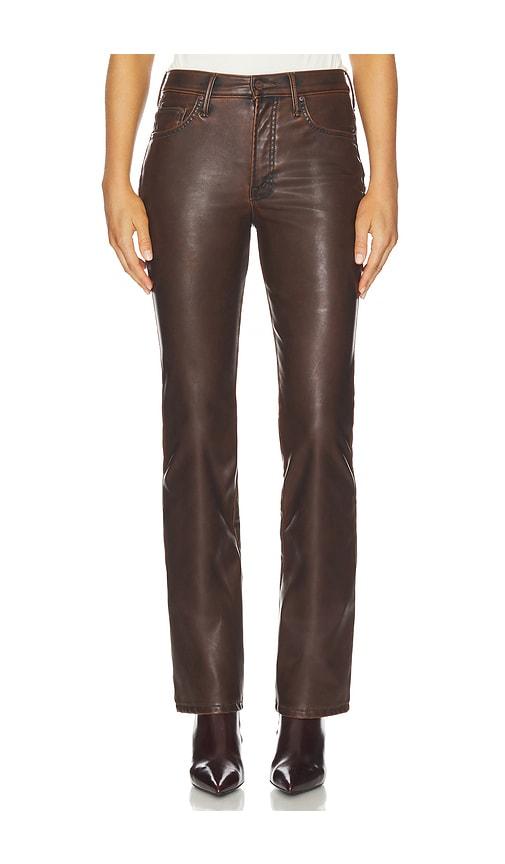 mother the insider sneak in brown. - size 27 (also in 28, 30, 32, 33, 34)