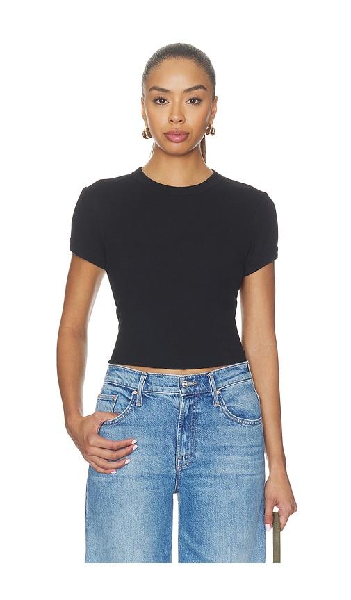 mother the itty bitty ringer in black. - size l (also in xs, s, m)