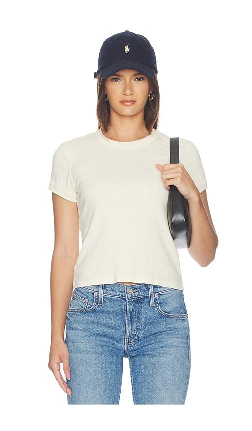 mother the itty bitty ringer in white. - size l (also in xs, s, m, xl)
