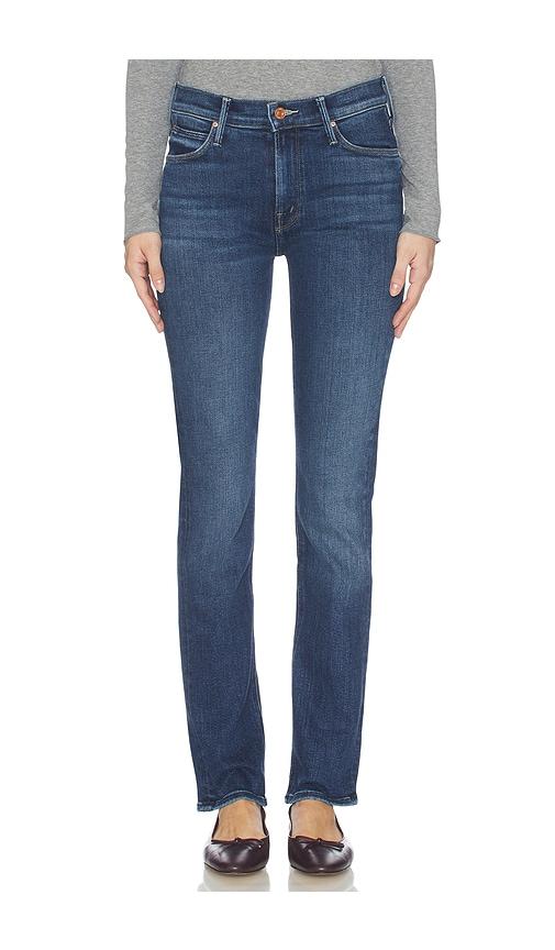 mother the mid rise dazzler skimp jeans in blue. - size 24 (also in 26, 27, 34)