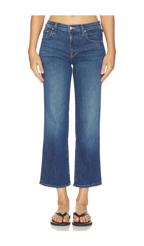mother the mid rise rambler zip ankle jeans in blue. - size 23 (also in 24, 25, 26, 27, 28, 30, 33)