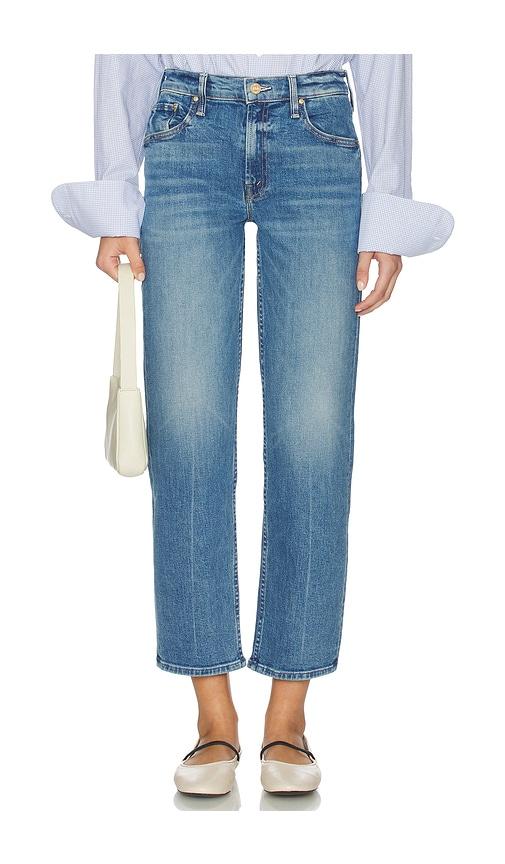 mother the newbie ankle jeans in blue. - size 31 (also in 33)