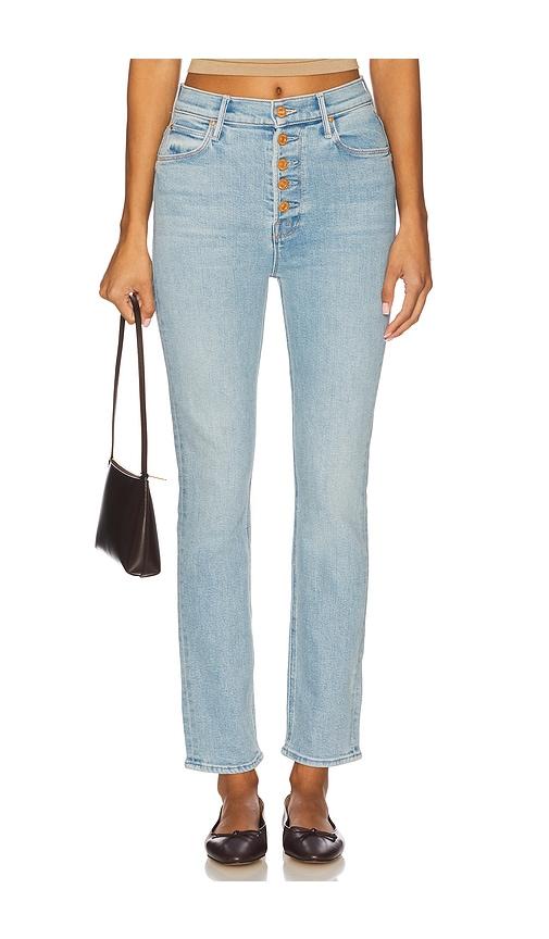 mother the pixie dazzler ankle jeans in blue. - size 27 (also in 28, 29, 32, 33)