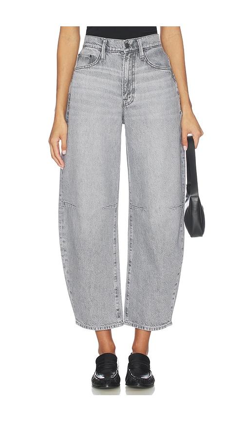 mother the pony keg ankle jeans in grey. - size 26 (also in 27, 28, 29, 32)