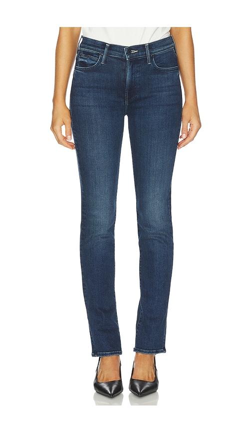 mother the rascal skimp jeans in blue. - size 25 (also in 26)