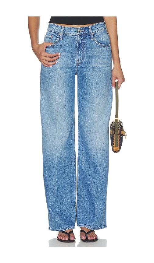 mother the rerun zip skimp in blue. - size 23 (also in 24, 25, 26, 27, 28, 29, 30, 31, 32, 33, 34)