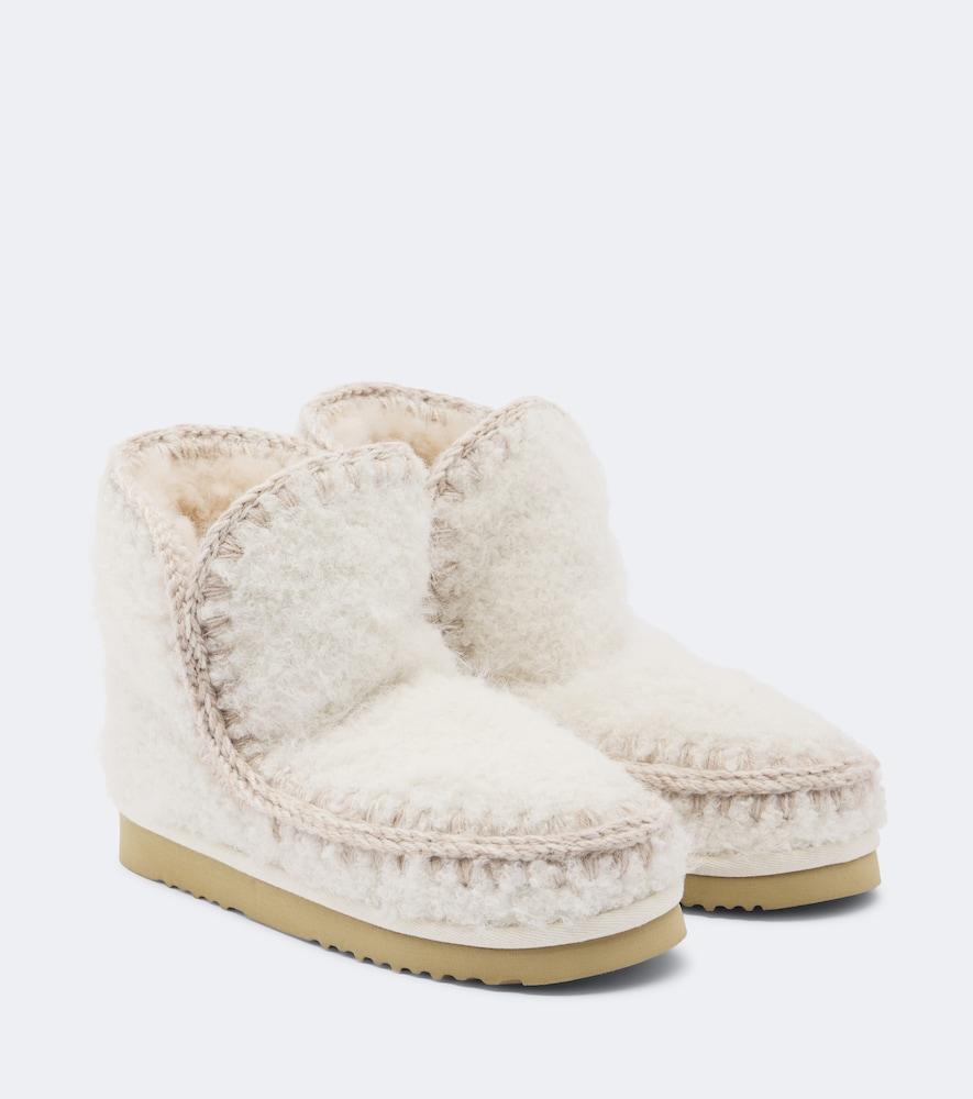 mou 18 shearling ankle boots