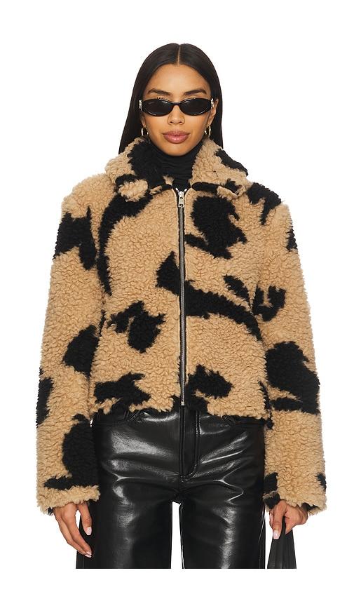 msgm follow the rabbit jacket in brown. - size 40 (also in 42)