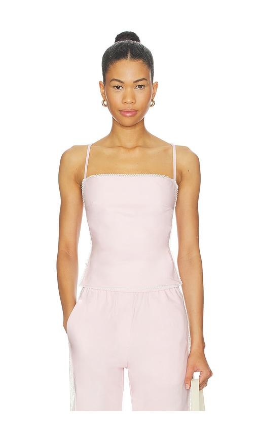 msgm sleeveless top in pink. - size 36 (also in 38, 40, 42)