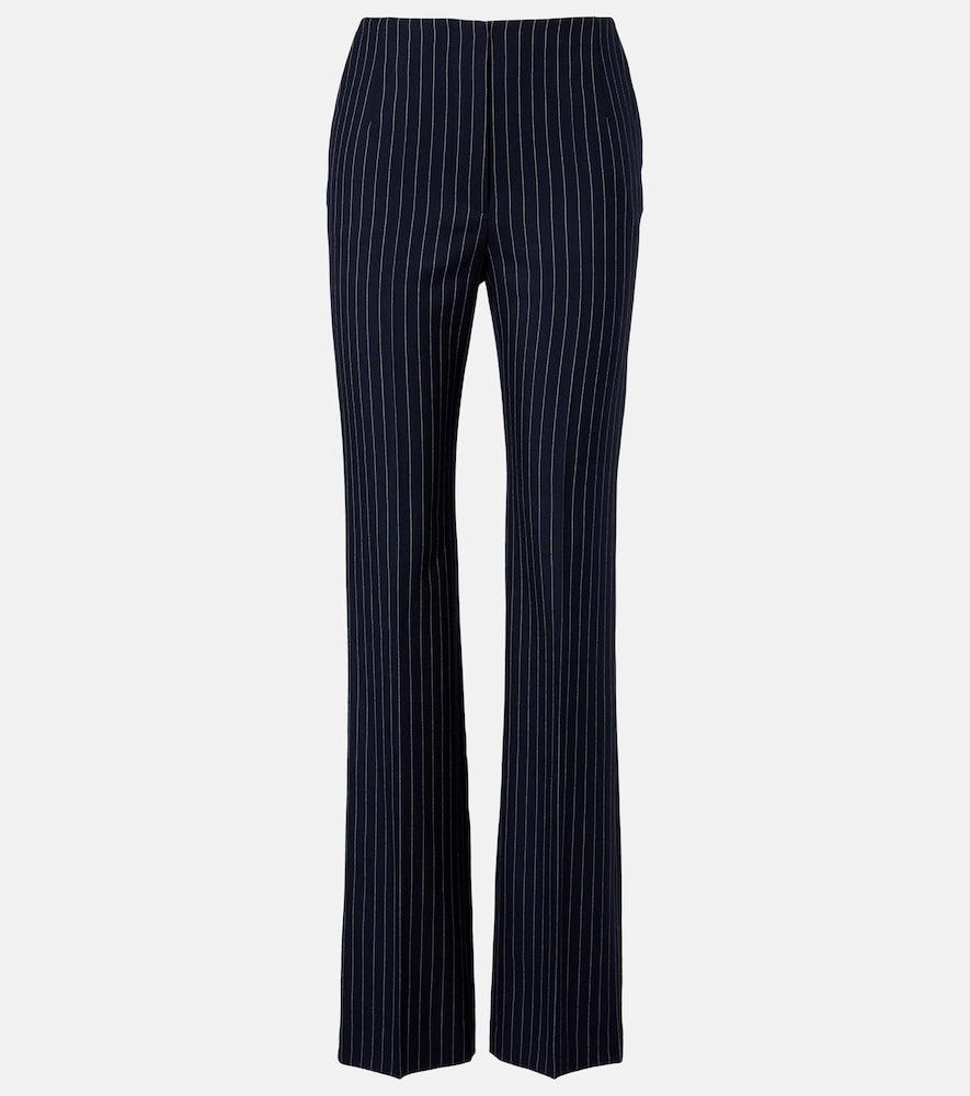 mugler re/edit high-rise wool straight pants
