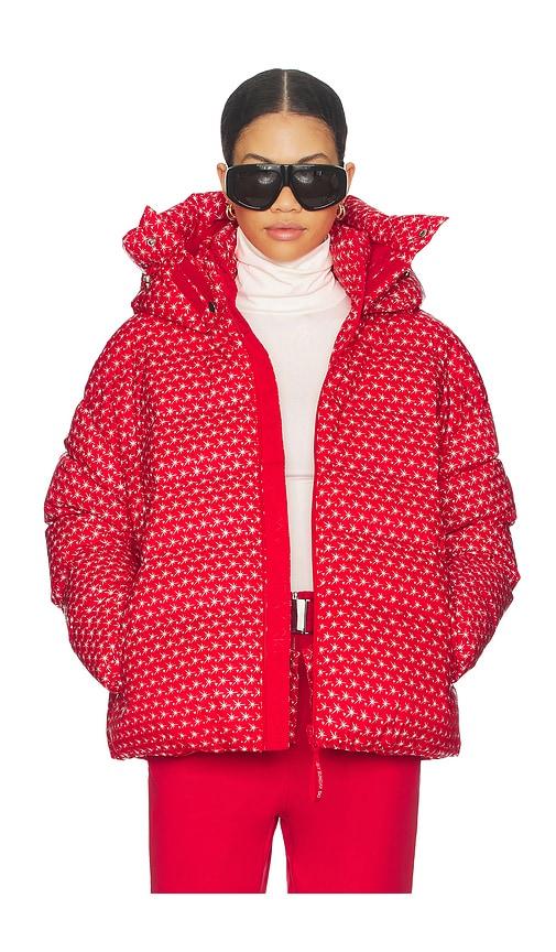 my sunday ski apricity ski jacket in red,white. - size m (also in s)