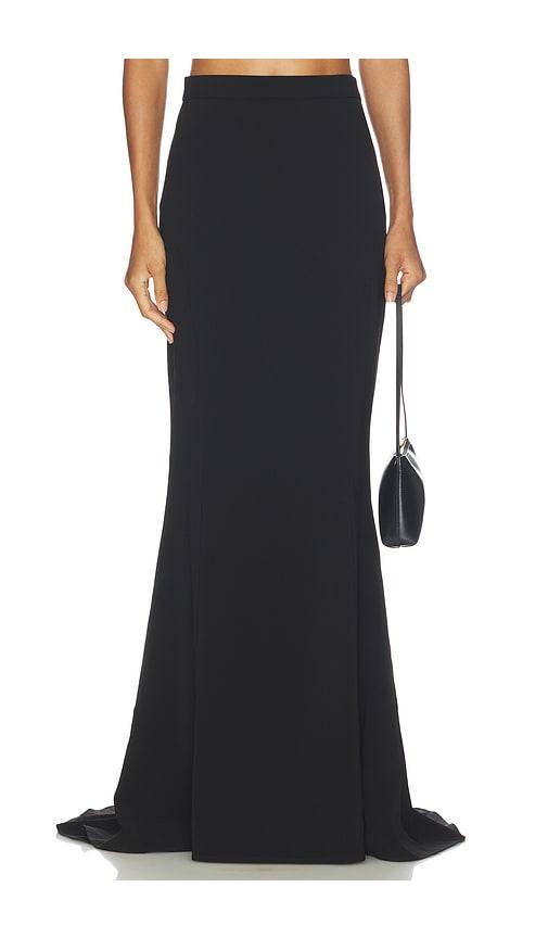 nadine merabi carolina skirt in black. - size 10/l (also in 4/s, 6/sm)