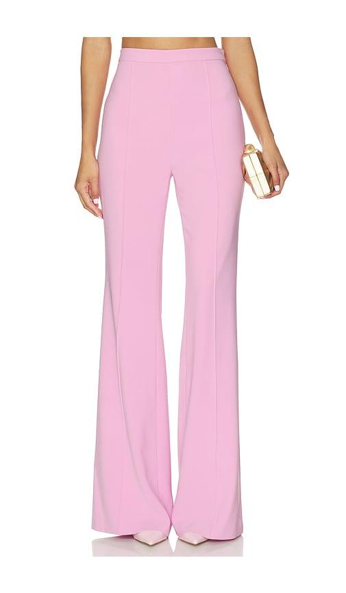 nadine merabi charlotte pink trousers in pink. - size 4/s (also in 6/sm, 8/m)