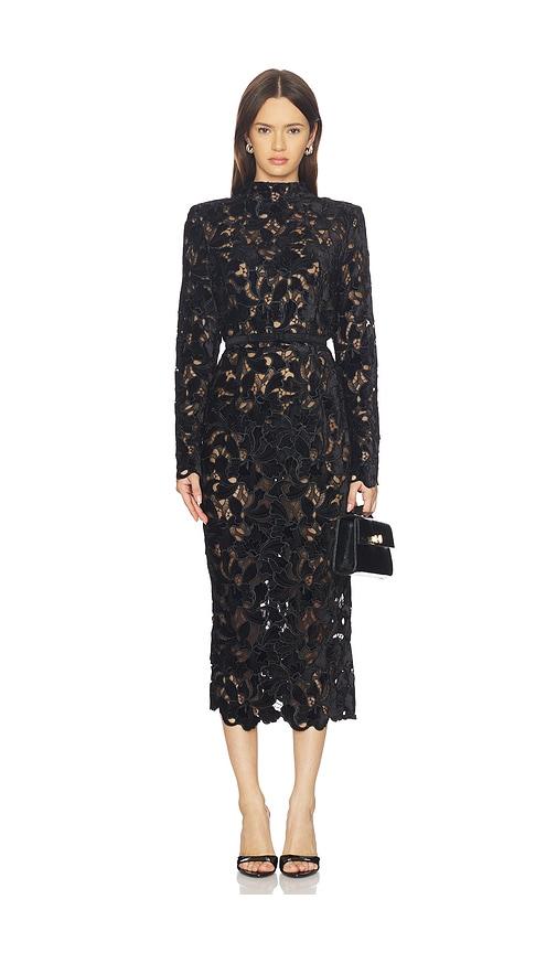 nadine merabi diane black dress in black. - size 2/xs (also in 4/s)