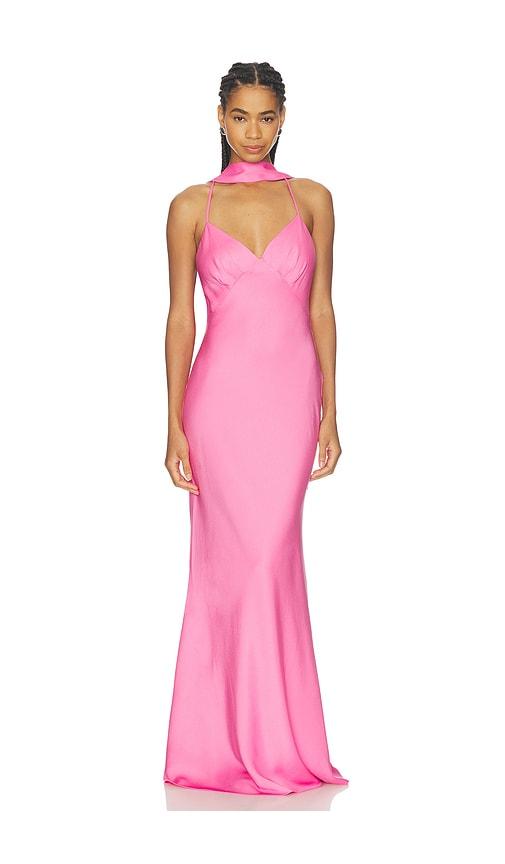 nadine merabi lana dress in pink. - size 4/s (also in 6/sm)