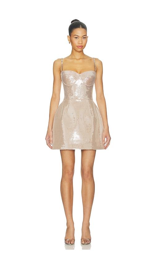 nadine merabi leyton dress in pink. - size 10/l (also in 2/xs, 4/s, 8/m, 12/xl)