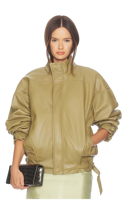 nakedvice anika jacket in green. - size m (also in s)