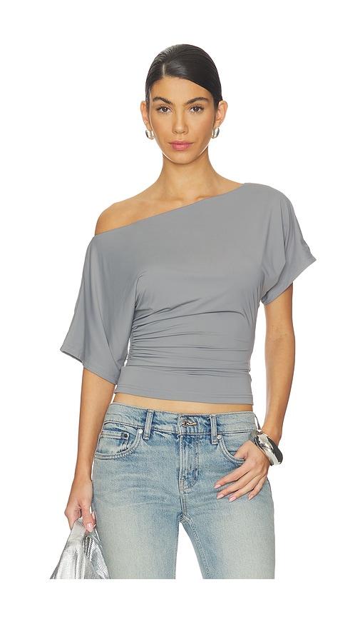 nakedvice the bel air top in grey. - size l (also in m, s, xs)