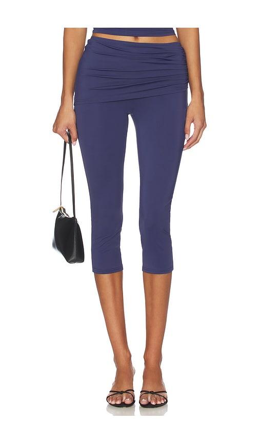 nakedvice the berlin capri pant in navy. - size l (also in xs, s, m)