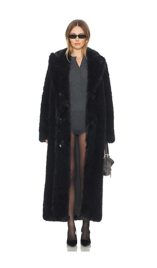 nakedvice the delaney coat in black. - size m (also in xs, s)