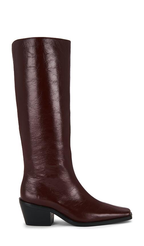 nakedvice the eli boot in burgundy. - size 10 (also in 7, 9)