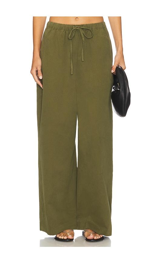 nakedvice the enzo pant in olive. - size s (also in xxs, xs)