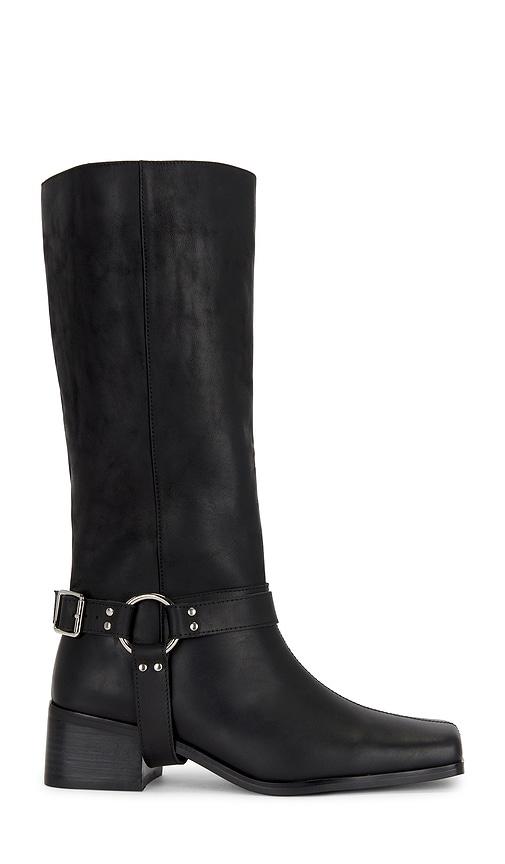 nakedvice the reese moto boot in black. - size 10 (also in 5, 6, 7, 8, 9)