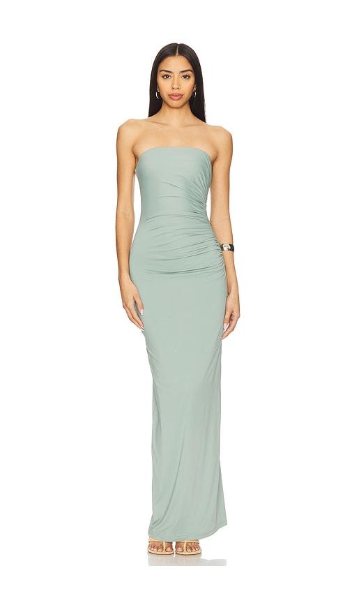 nakedvice x revolve the evelyn dress in sage. - size m (also in xs, s)