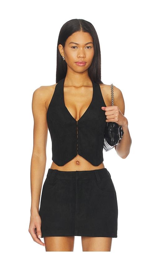 nakedvice x revolve the staten vest top in black. - size l (also in xs, s, m, xl)