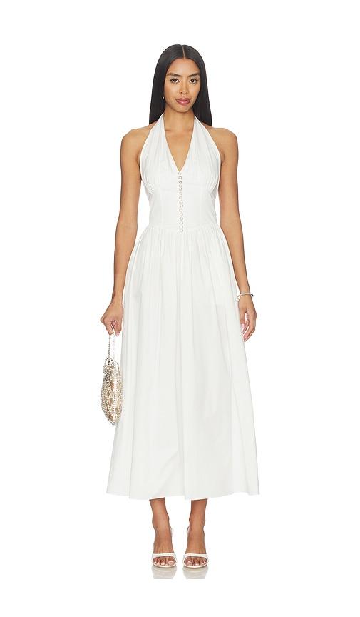 nana jacqueline isabella dress in white. - size m (also in s, xs)