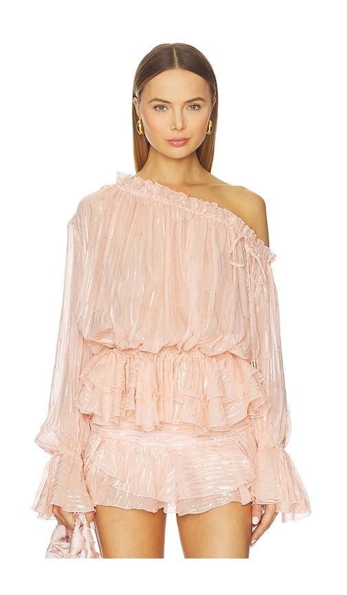 nana jacqueline kaia top in pink. - size m (also in xs)