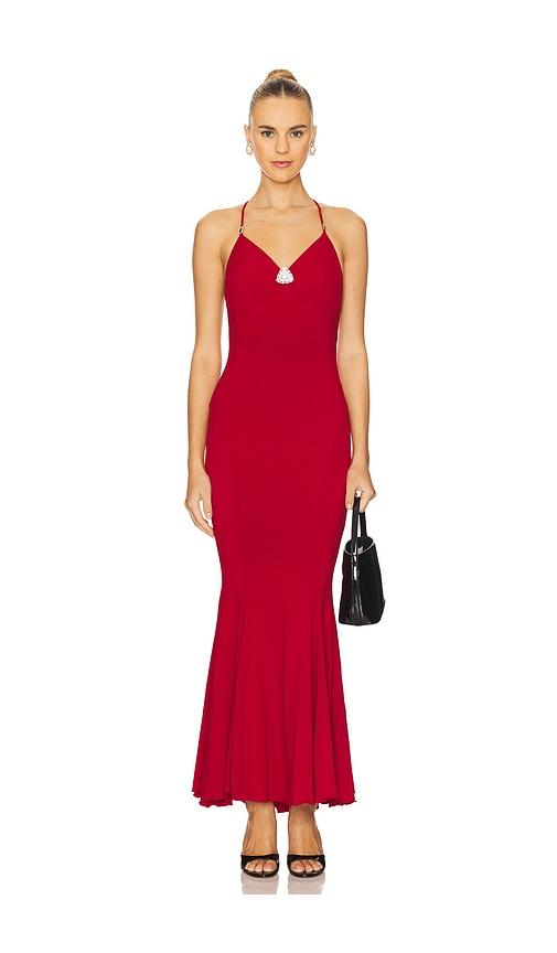 nana jacqueline seraphina dress in red. - size m (also in s)