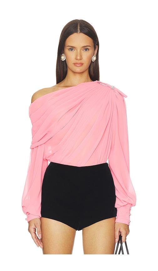 nana jacqueline sia top in pink. - size l (also in s, xs)