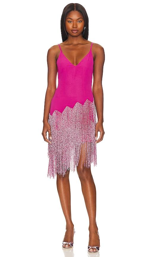 nbd annika dress in pink. - size s (also in xs)