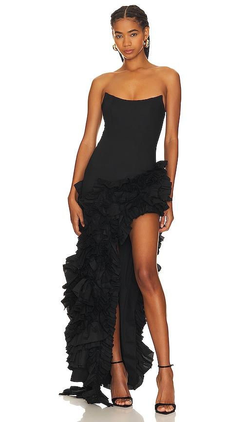 nbd arabella gown in black. - size m (also in xxs)