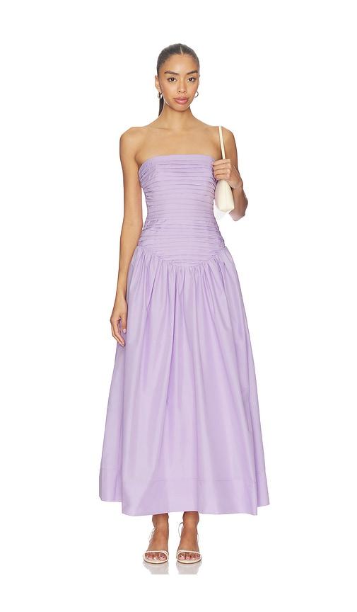 nbd avia maxi dress in lavender. - size m (also in xs, xxs, xl)