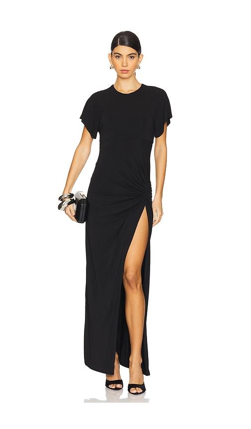 nbd billie maxi dress in black. - size xs (also in xxs)