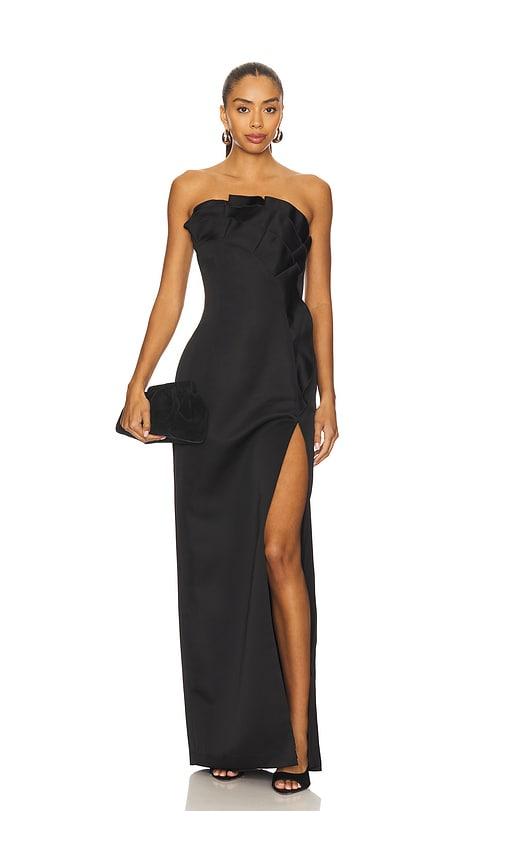 nbd brigit gown in black. - size s (also in xs)