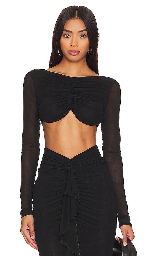 nbd deepa top in black. - size l (also in m, xl)