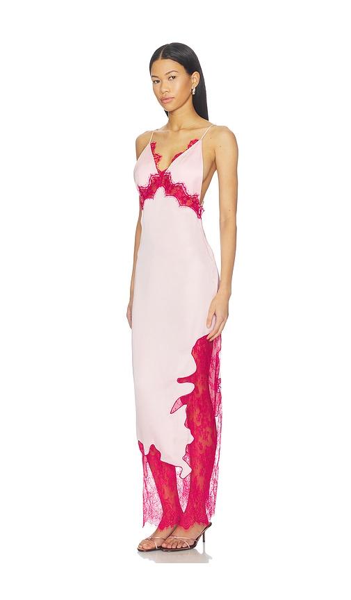 nbd gulzar gown in pink. - size l (also in xxs, xs, s, m, xl)