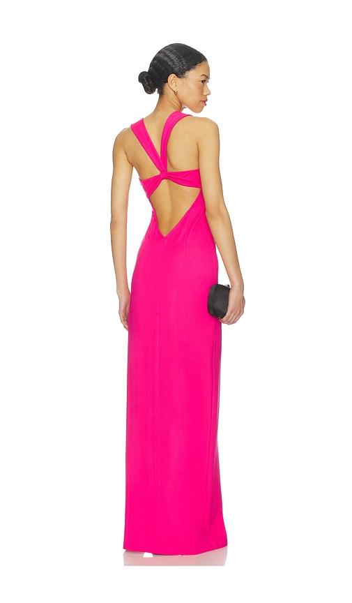 nbd gwen maxi dress in pink. - size l (also in xxs, xs, s, xl)