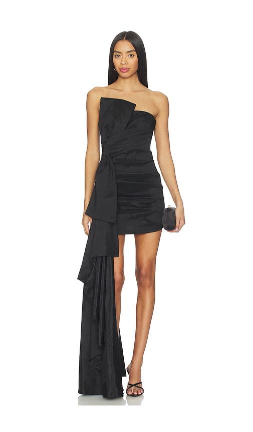 nbd jasmeet mini dress in black. - size s (also in xxs, xs)