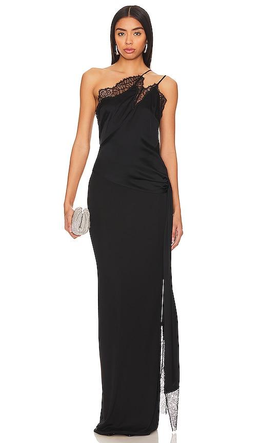 nbd lylah cami top in black. - size s (also in xs)