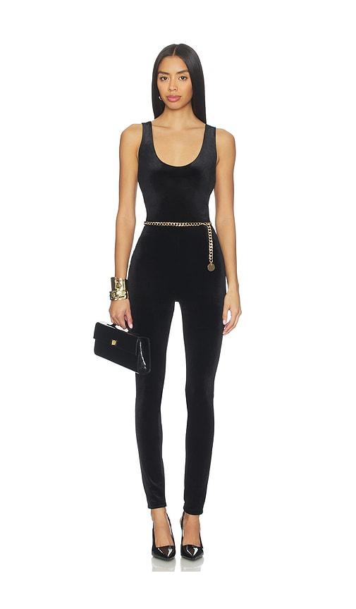 nbd mayaan catsuit in black. - size l (also in m, s, xl, xs, xxs)