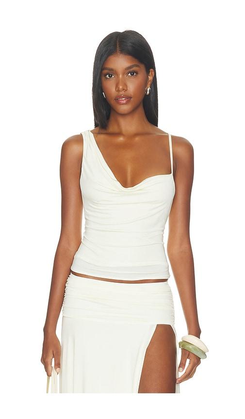 nbd niya top in cream. - size l (also in s, m, xl)