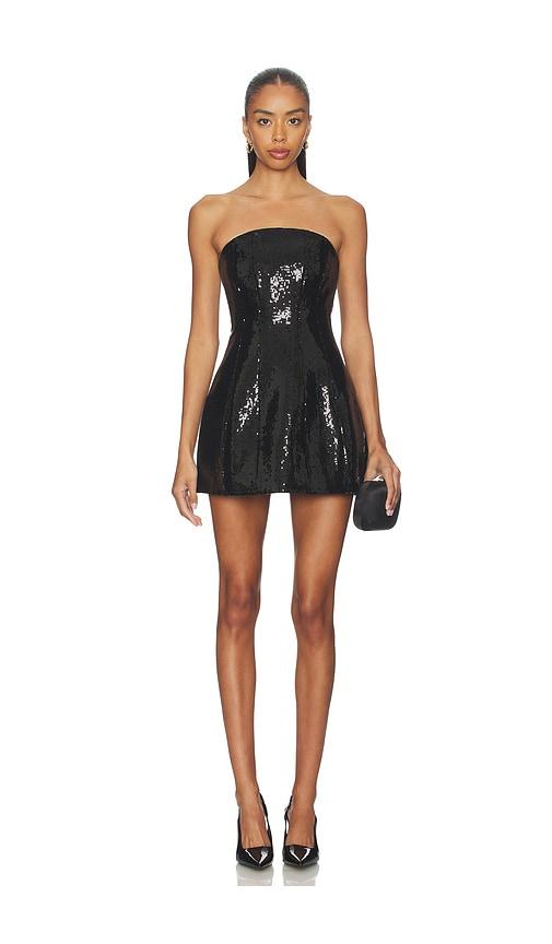 nbd patola mini dress in black. - size m (also in xxs)