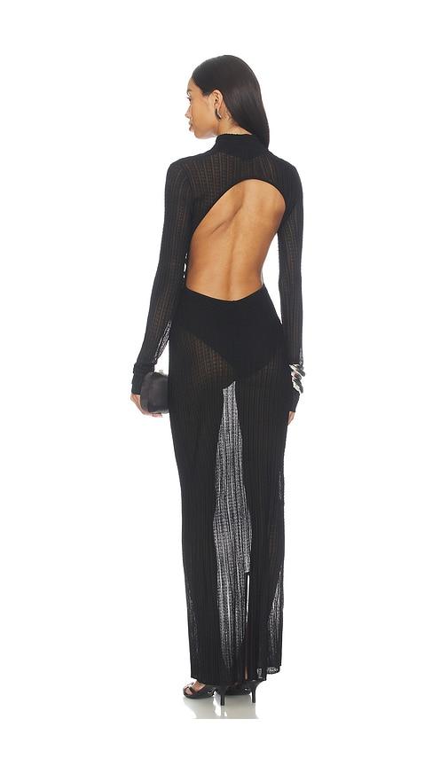 nbd pranjal bodysuit dress in black. - size l (also in m, xl)