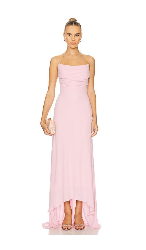 nbd renee gown in pink. - size m (also in xs, xxs)