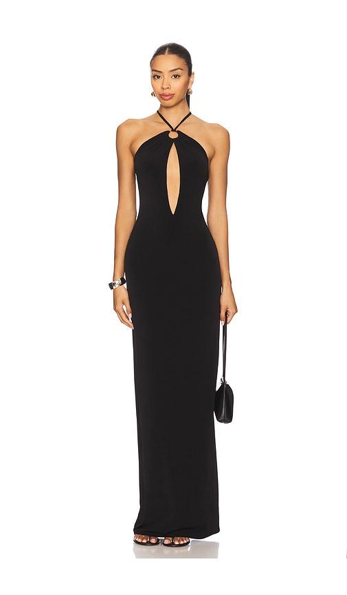 nbd stevie gown in black. - size l (also in m, xl)